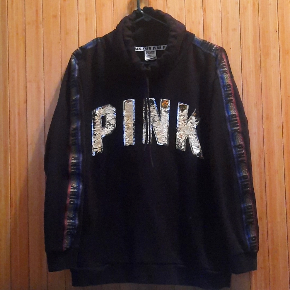Sequined PINK Sweatshirt
